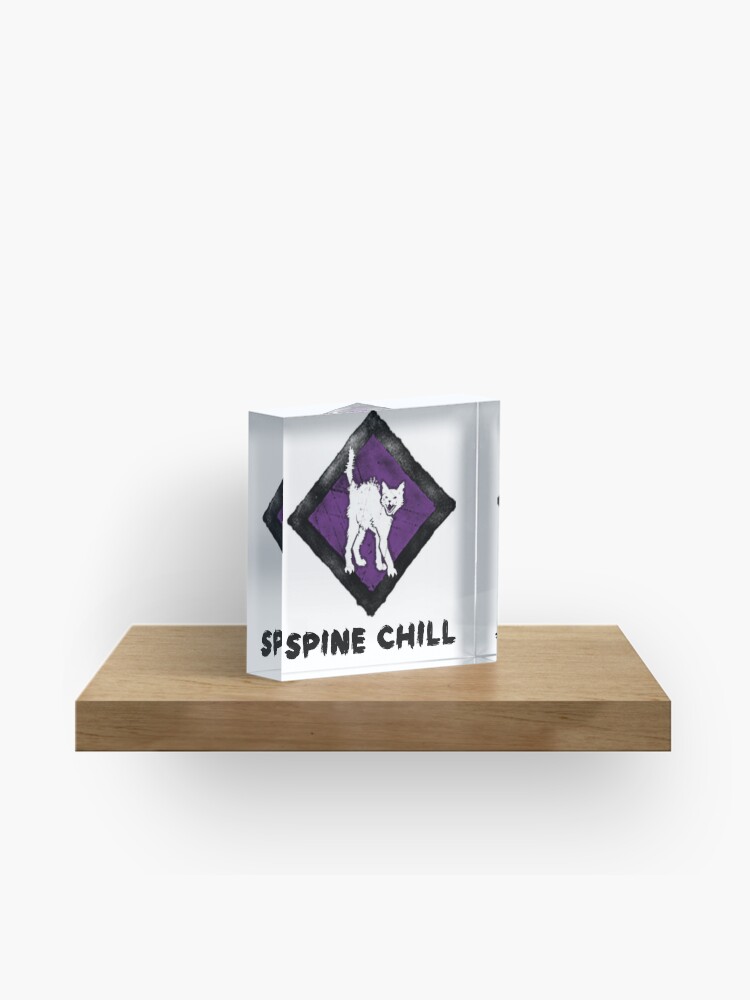 Dead By Daylight Dbd Dbd Mug Dead By Daylight Mug Spine Chill Dead By Daylight Perk Video Game Aesthetic Xbox Pc Ps4 Slasher Acrylic Block By Liamjc Redbubble