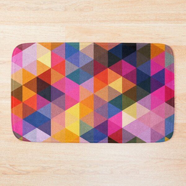 Item preview, Colored Triangles designed and sold by trashdesign.