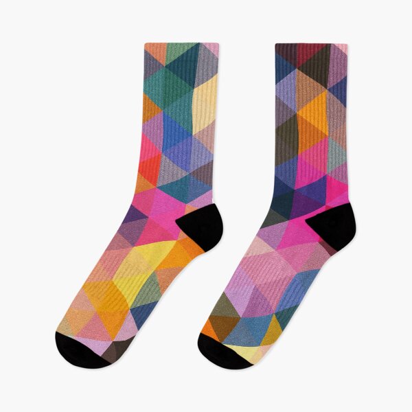 Item preview, Colored Triangles designed and sold by trashdesign.