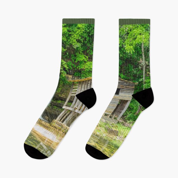 Item preview, Falling Spring Mill In The Sunlight designed and sold by mljdwhite.