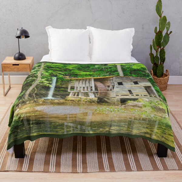 Item preview, Falling Spring Mill In The Sunlight designed and sold by mljdwhite.