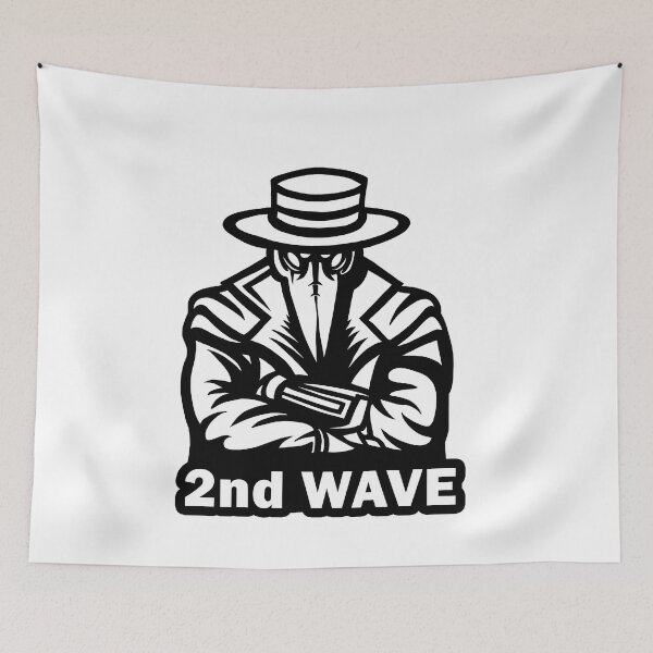 Item preview, 2nd Wave Coronavirus designed and sold by ValentinaHramov.