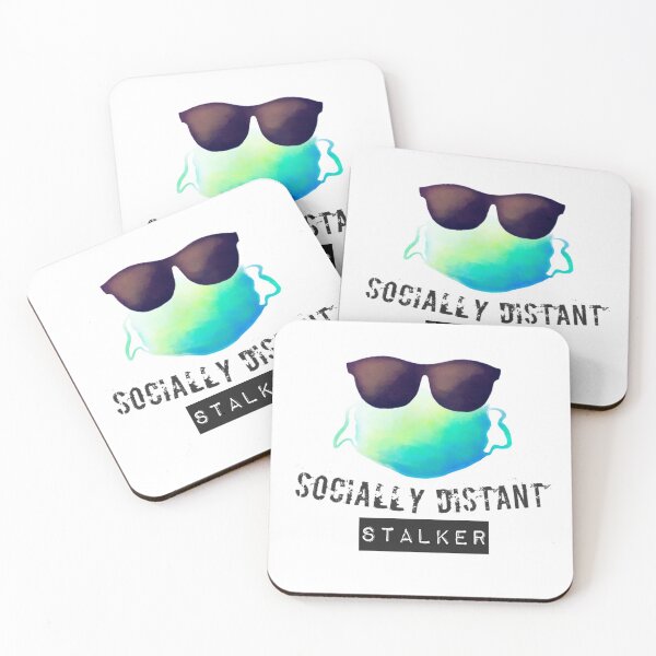 Item preview, Socially Distant Stalker designed and sold by NebulaDesigns86.