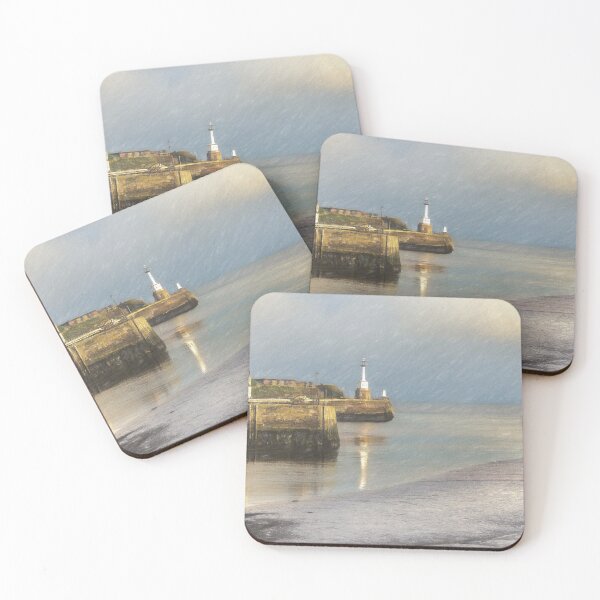 Item preview, Maryport Harbour Entrance At Low Tide designed and sold by IanWL.