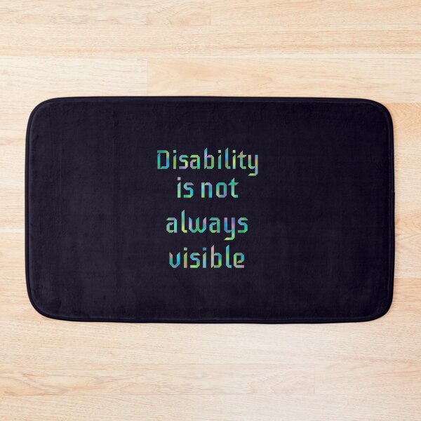 Item preview, Disability is not Always Visible  designed and sold by Amanda1775.