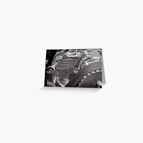 Big name in big power Greeting Card