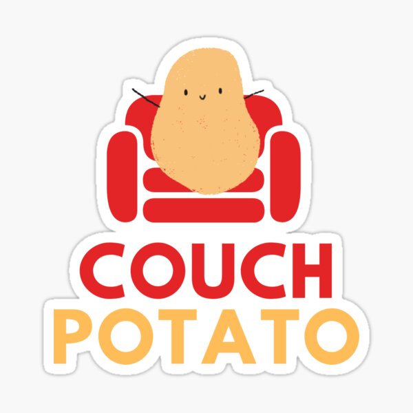 COUCH POTATO Sticker