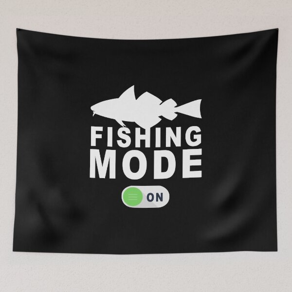 Item preview, Fishing Mod On, Gift For Fishing Lovers designed and sold by Space Art.