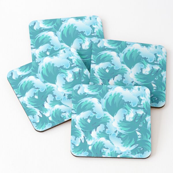 Item preview, French Summer Surf - Blue & White Swirl Design - Popular on the Beach designed and sold by DavJen.