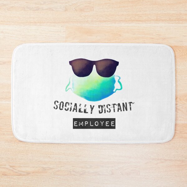 Item preview, Socially Distant Employee designed and sold by NebulaDesigns86.