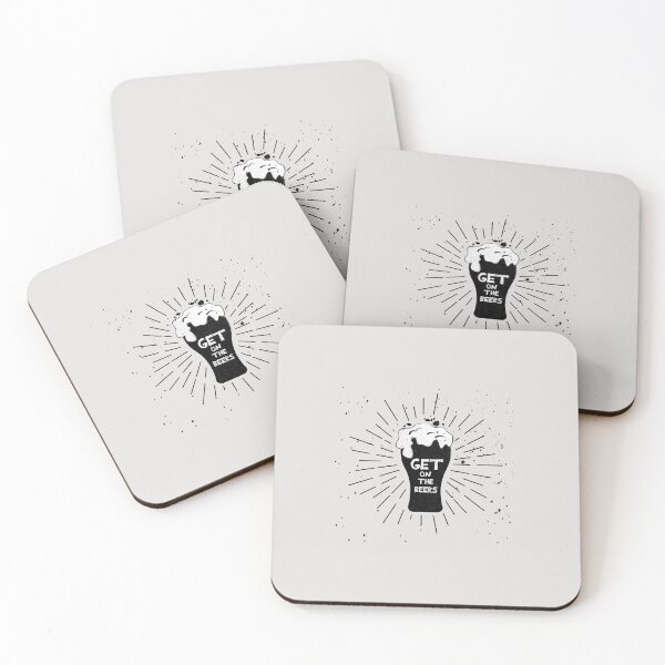 Item preview, GET ON THE BEERS designed and sold by StaceyChito.