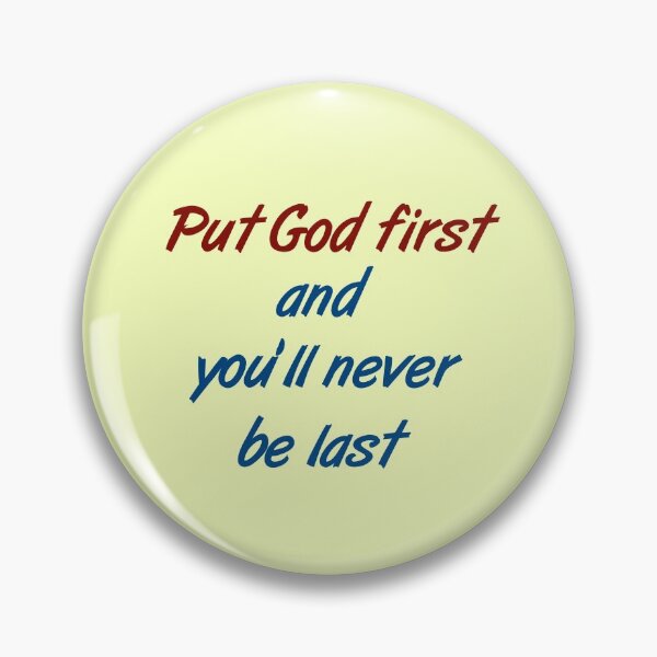 Item preview, Put God first designed and sold by SimplyLifestyle.