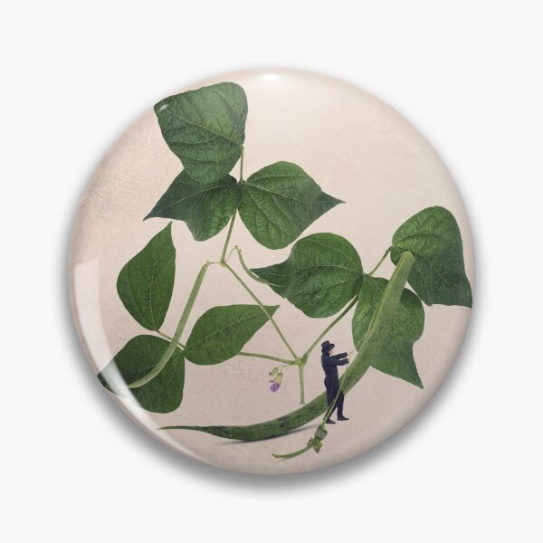 Item preview, print of green bean, print of vegetable patch designed and sold by yannpendaries.