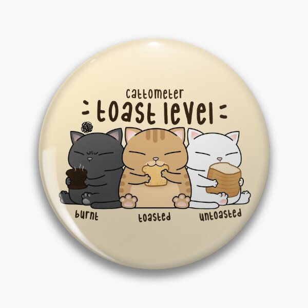 Item preview, Chubby Cat Toast Level designed and sold by Takeda-art.