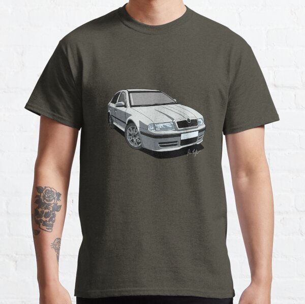 Czech Republic RS Rally Sport - Diamond Silver Classic T-Shirt