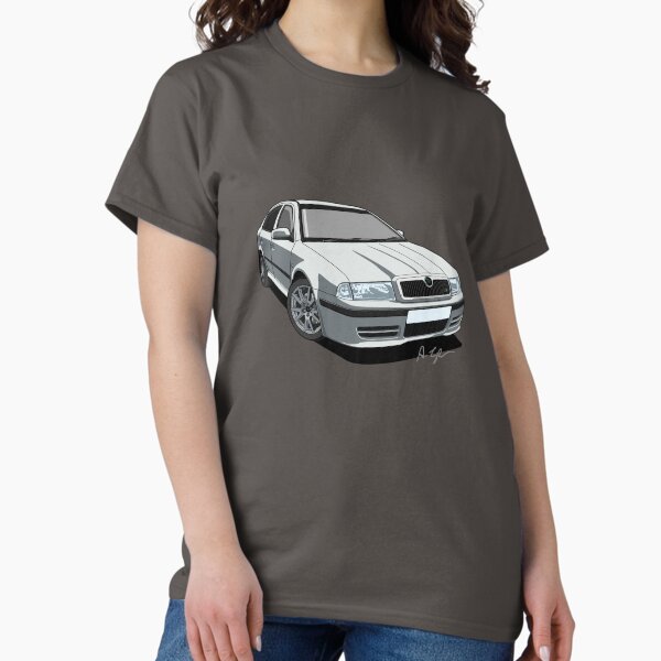 Czech Republic RS Rally Sport - Diamond Silver Classic T-Shirt