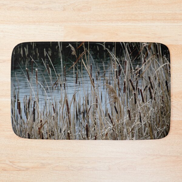 Item preview, Madine lake natural reeds landscape	 designed and sold by EstelleRossetti.