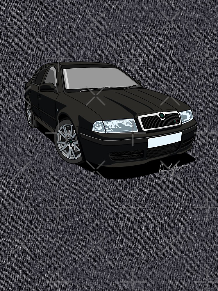 Thumbnail 7 of 7, Classic T-Shirt, Czech Republic RS Rally Sport - Black Magic designed and sold by motornationgame.