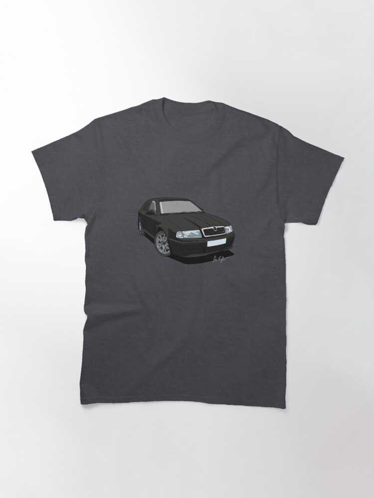 Thumbnail 3 of 7, Classic T-Shirt, Czech Republic RS Rally Sport - Black Magic designed and sold by motornationgame.