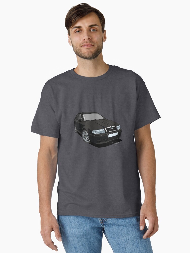 Thumbnail 1 of 7, Classic T-Shirt, Czech Republic RS Rally Sport - Black Magic designed and sold by motornationgame.