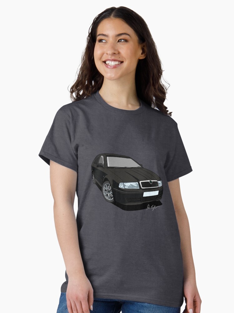 Thumbnail 2 of 7, Classic T-Shirt, Czech Republic RS Rally Sport - Black Magic designed and sold by motornationgame.