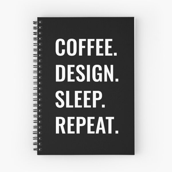 Item preview, Coffee Design Sleep Repeat designed and sold by manishfzr1995.