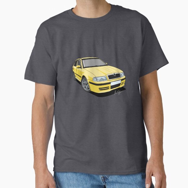 Czech Republic RS Rally Sport - Lemon Yellow Classic T-Shirt