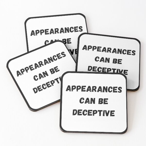 Item preview, Appearances can be deceptive designed and sold by barney2309.