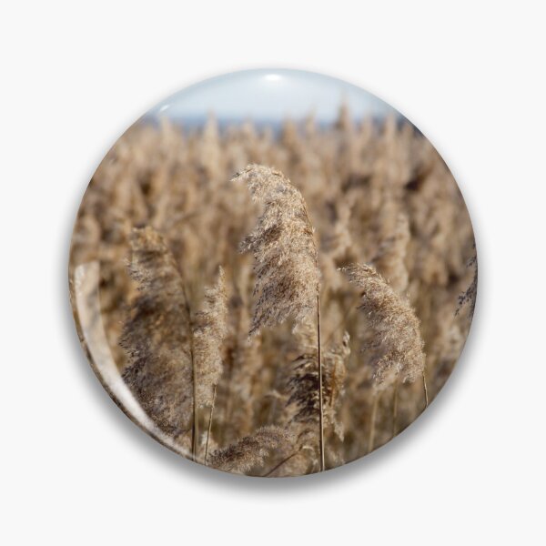 Item preview, Madine lake natural reeds landscape	 designed and sold by EstelleRossetti.