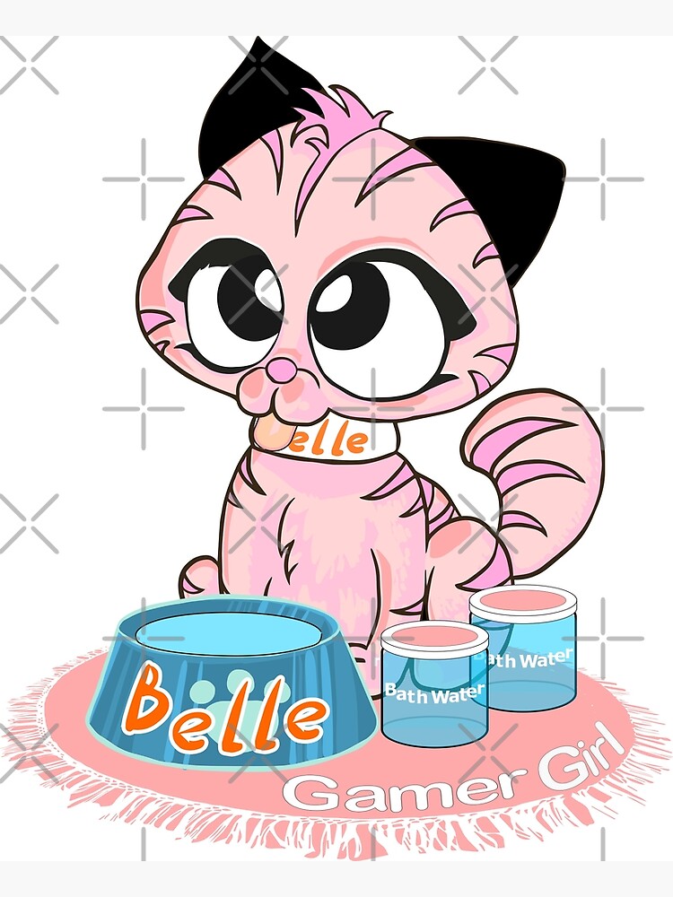 Cute EGirl Belle Delphine Graphic · Creative Fabrica