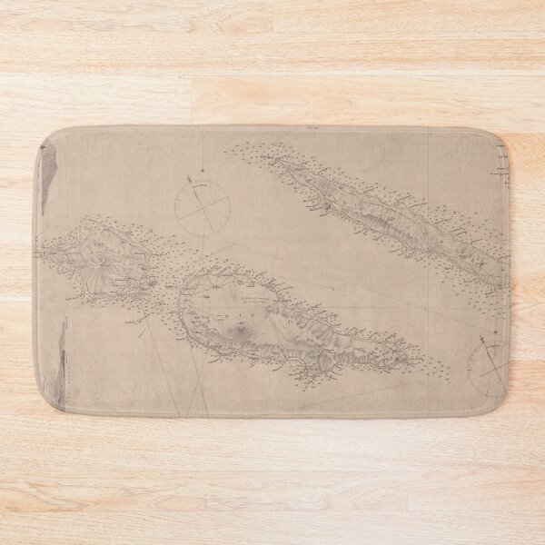 Item preview, Vintage Faial, Sao Jorge & Pico Island Map (1849)  designed and sold by BravuraMedia.