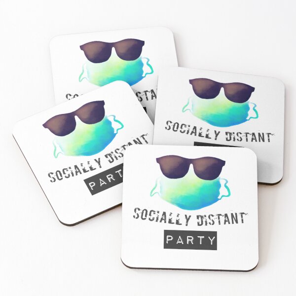 Item preview, Socially Distant Party designed and sold by NebulaDesigns86.