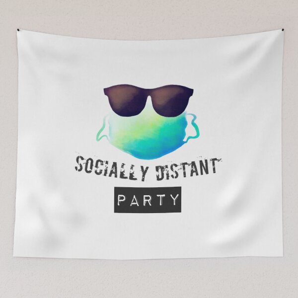 Item preview, Socially Distant Party designed and sold by NebulaDesigns86.