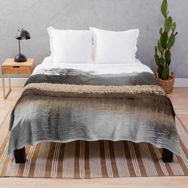 Item preview, Madine lake natural reeds landscape	 designed and sold by EstelleRossetti.