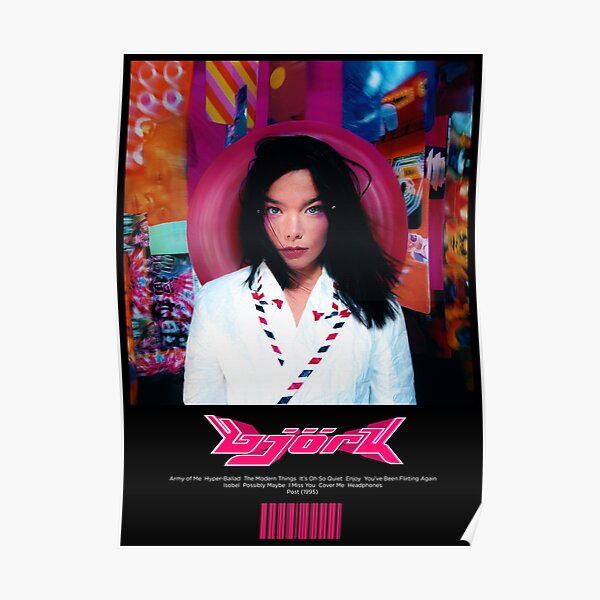 Bjork - Post Poster