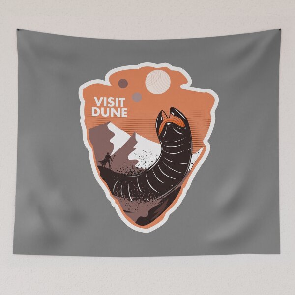 Item preview, Arrakis: Planet of the Sandworm designed and sold by hickhopshop.