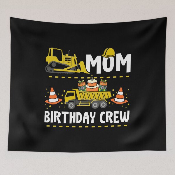Item preview, Mom Birthday Crew Mother Construction Building designed and sold by haselshirt.