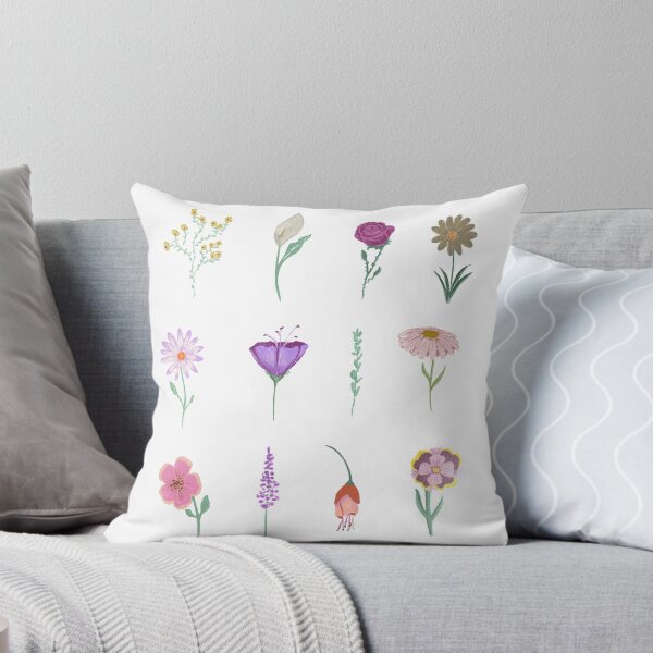Item preview, Handpainted flower set (white) | Floral patterns  designed and sold by . Eazypanda ..