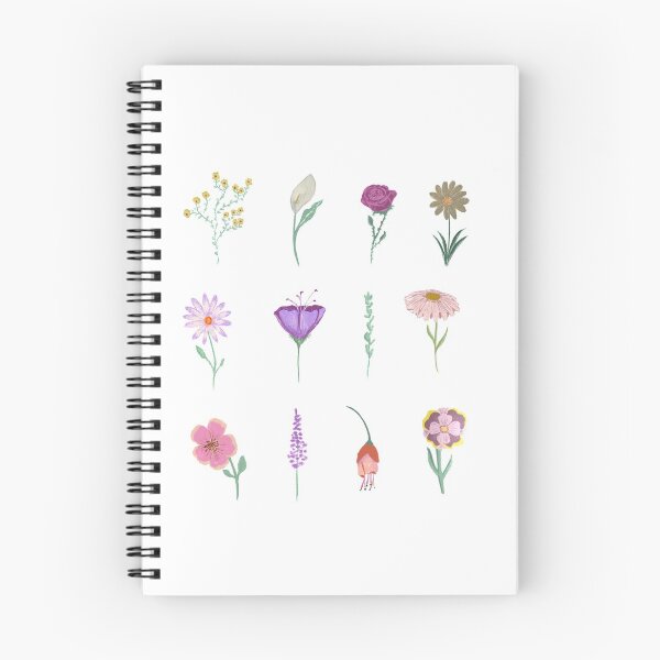 Item preview, Handpainted flower set (white) | Floral patterns  designed and sold by . Eazypanda ..
