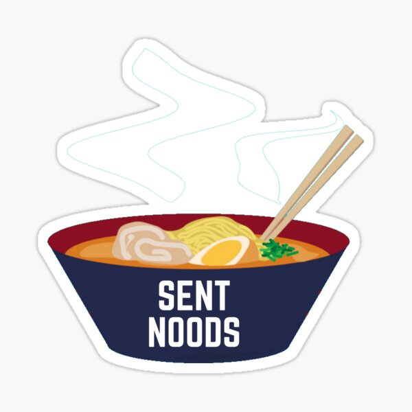 SENT NOODS Sticker