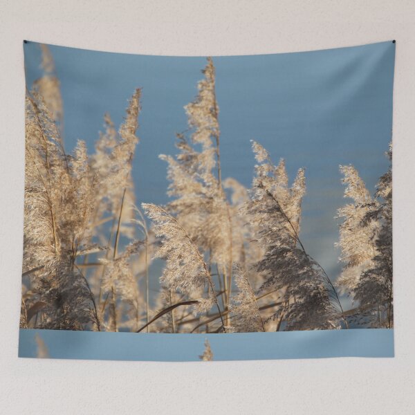 Item preview, Madine lake natural reeds landscape	 designed and sold by EstelleRossetti.