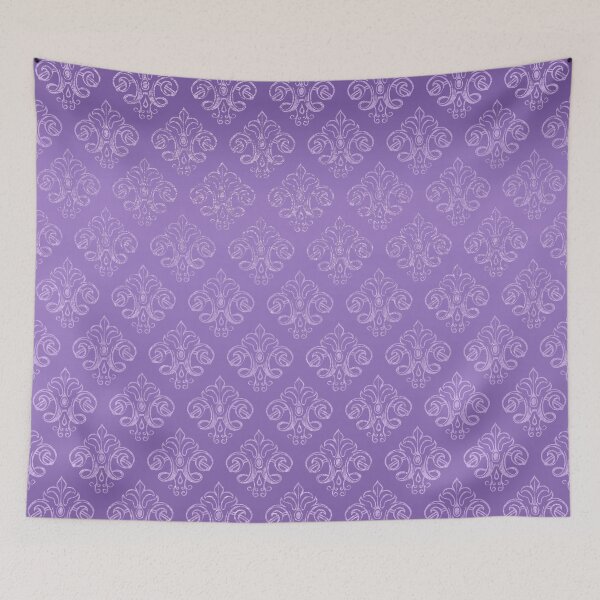 Item preview, Purple Damask  designed and sold by WisdomInspired.