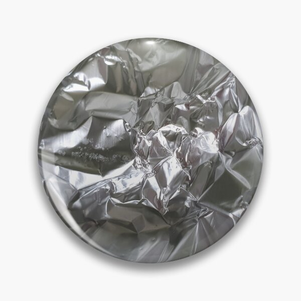 Item preview, Close-Up Of Crumpled Up Aluminium Kitchen Foil designed and sold by AJ505.