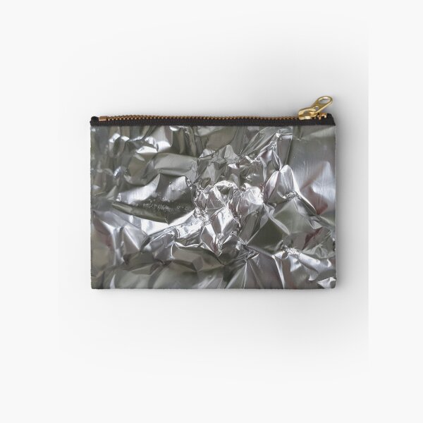 Item preview, Close-Up Of Crumpled Up Aluminium Kitchen Foil designed and sold by AJ505.