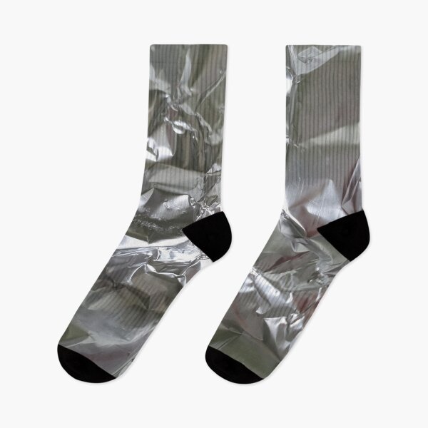 Item preview, Close-Up Of Crumpled Up Aluminium Kitchen Foil designed and sold by AJ505.