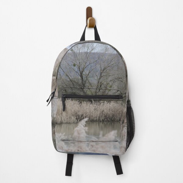 Item preview, Madine lake natural reeds landscape	 designed and sold by EstelleRossetti.
