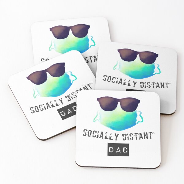 Item preview, Socially Distant Dad designed and sold by NebulaDesigns86.