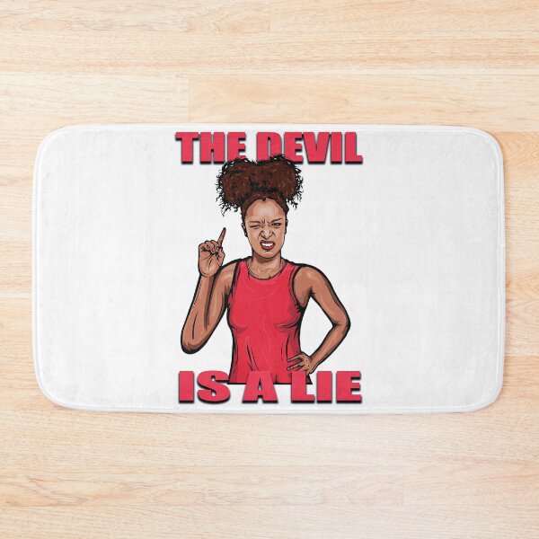 Item preview, The Devil is a Lie designed and sold by DiasporaWear.
