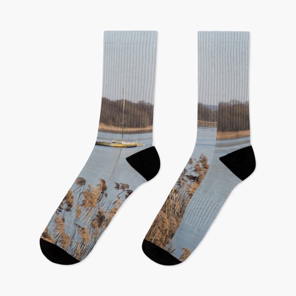 Item preview, Madine lake natural reeds landscape	 designed and sold by EstelleRossetti.