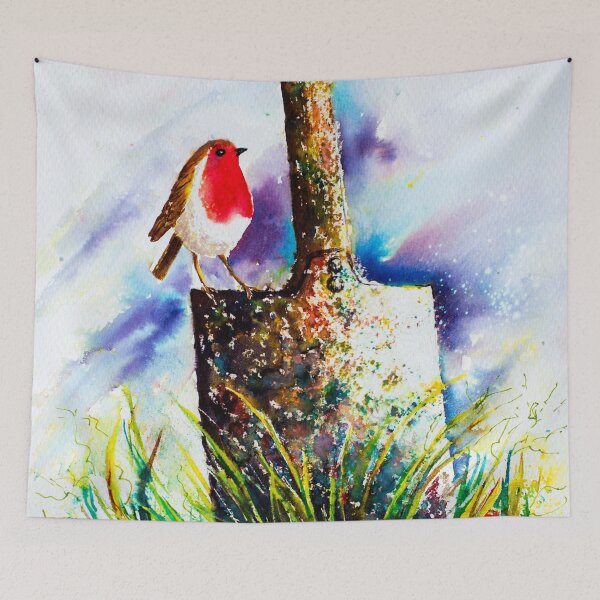 Item preview, ROBIN ON A SPADE designed and sold by carriemckenzie.